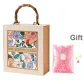 Champagne (Includes Raffia+Light String)-Large Size 26*28*9cm