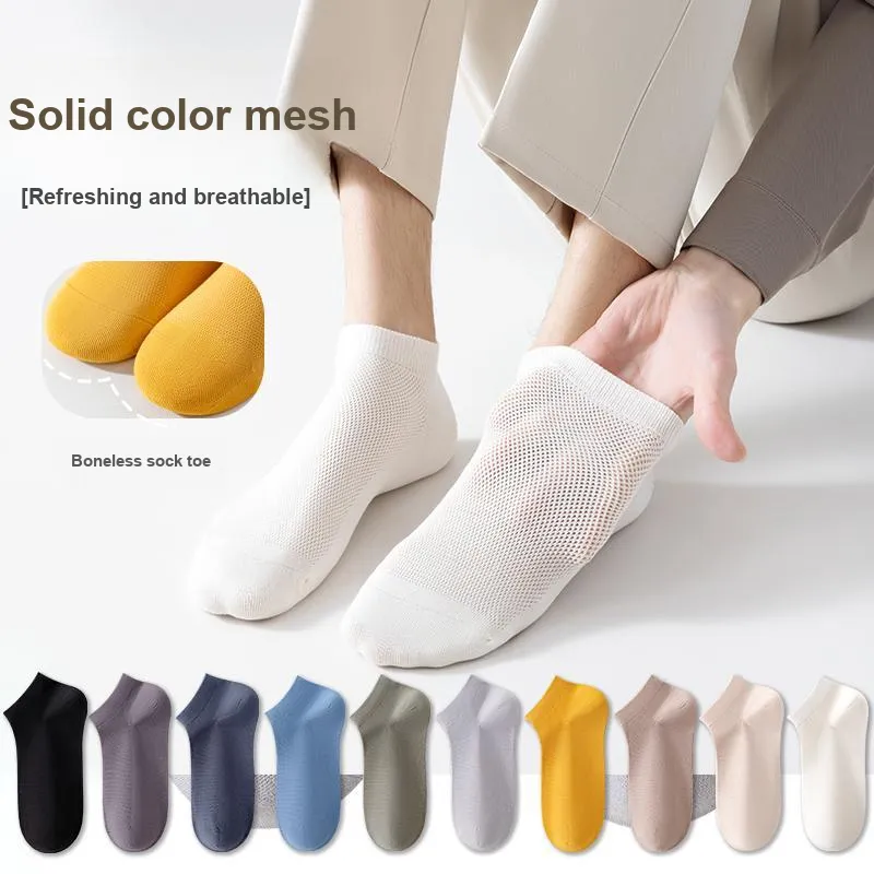 MIIOW No Show Socks Men's 5 Pack-3