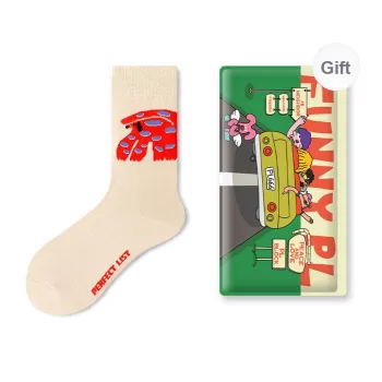 PL Mid Calf Socks Unisex Shopping Bag 1 Pack