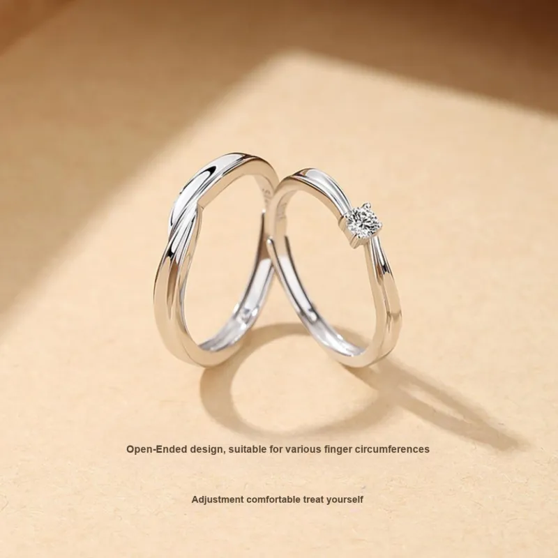 MINTLEAF S925 Silver Rings Unisex-4