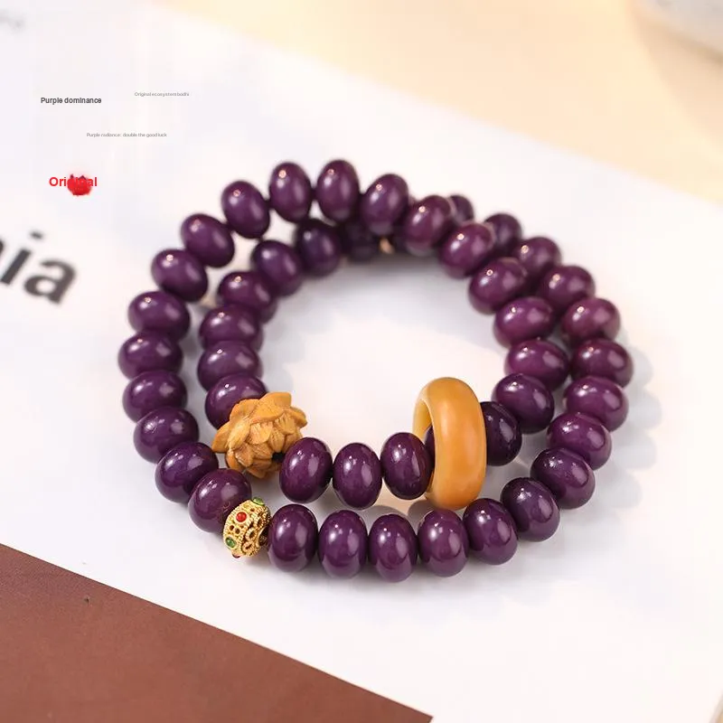 HANCANG Bodhi Root Bracelets Women's-1