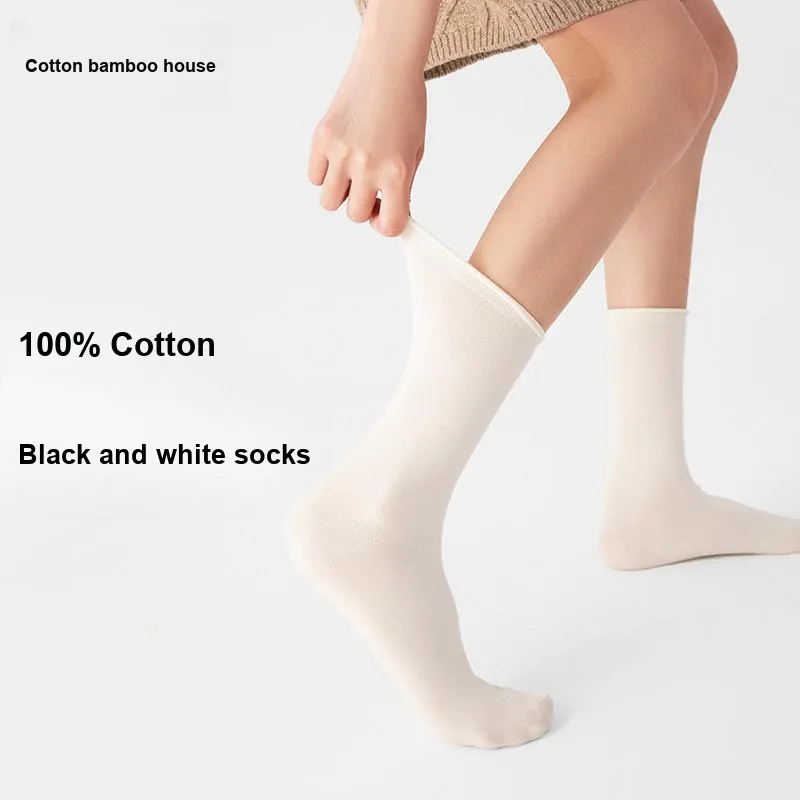 B&C.Room Mid Calf Socks Women's 5 Pack-13
