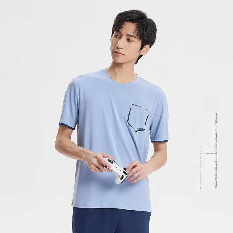DUINIDESIYU Pajama Top Men's Gift Box Set-4