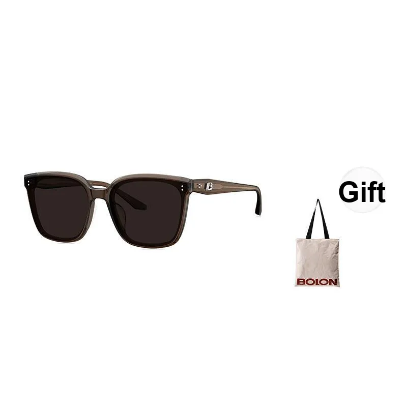 BOLON Plate Frame Square Sunglasses Unisex-12