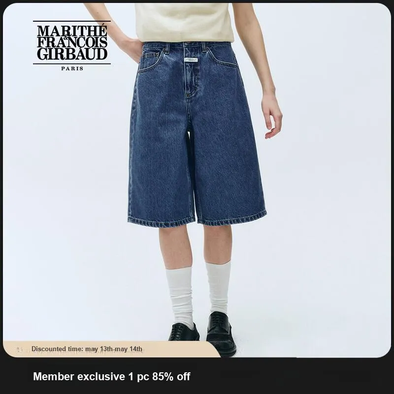 MARITHE FRANCOIS GIRBAUD Denim Shorts Women's-4