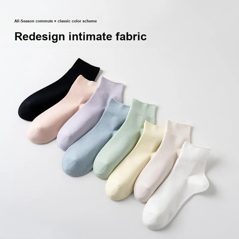 MIIOW Ankle Socks Women's 5 Pack-17