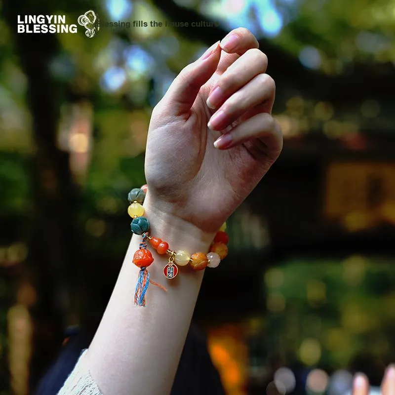 XIZITONGHUA Bodhi Seed Bracelets Women's-3