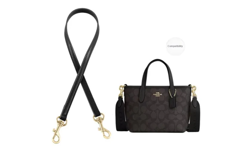 GUYI Microfiber & Alloy Bag Accessory Women's Black-6