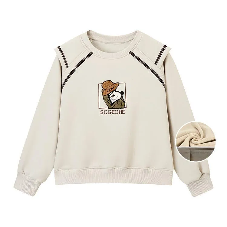 Katie Ermilio Sweatshirts Women's Apricot-0