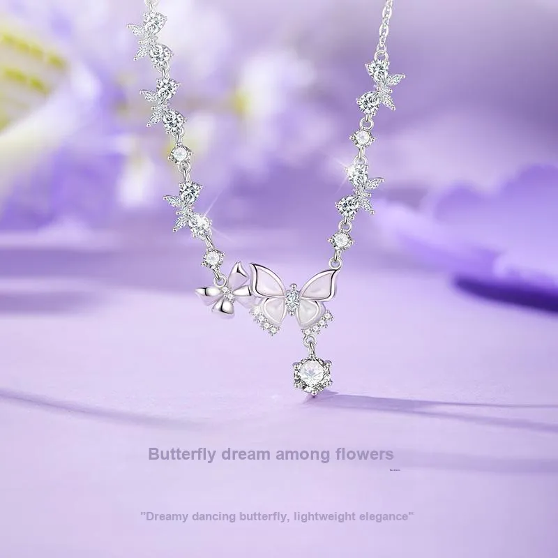 MOLADY S925 Silver Necklaces Women's-1