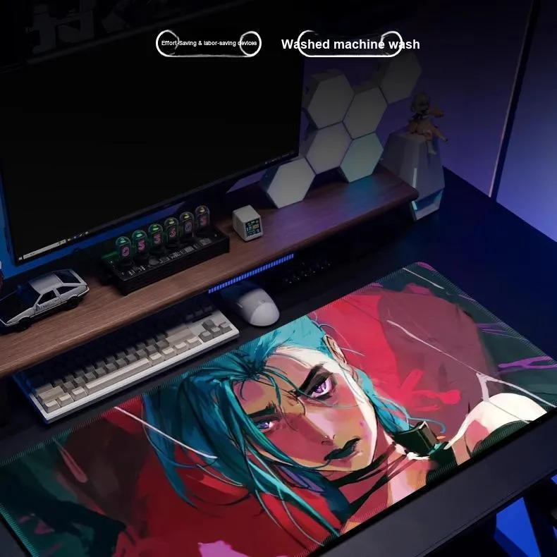 DANYIN Arcane Extra Large Esports Gaming Mouse Pad Jinx Mouse Pads-1