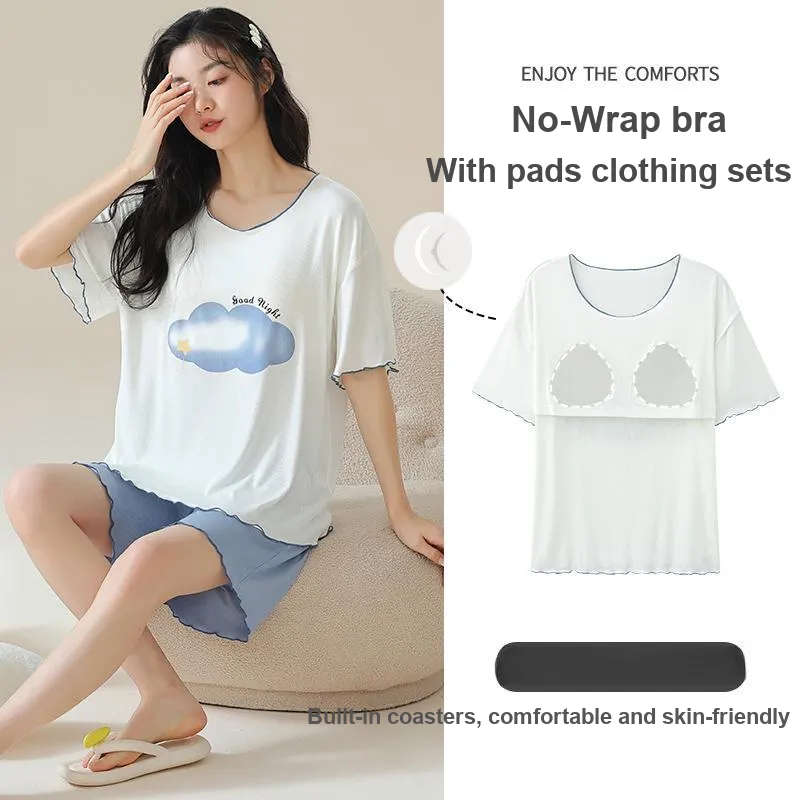 Cotton Gene Women's Pajama Sets-1