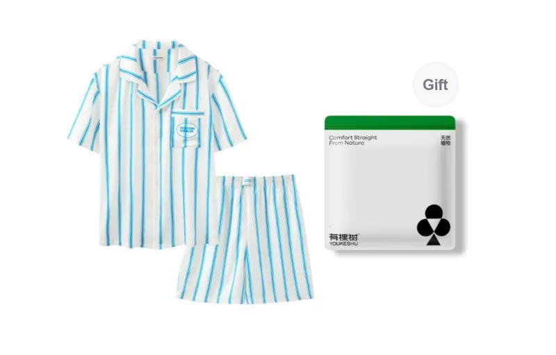 YOUKESHU Pajama Set Men's Shopping Bag-4