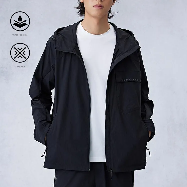 Kappa SS24 Trench Coat Men's Black-4