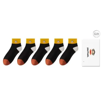 PAUL FRANK Mid Calf Socks Men's Box 5 Pack