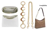 [Clothing Sets]DuPont Paper Liner+Moon Extender Chain+Decorative Chain