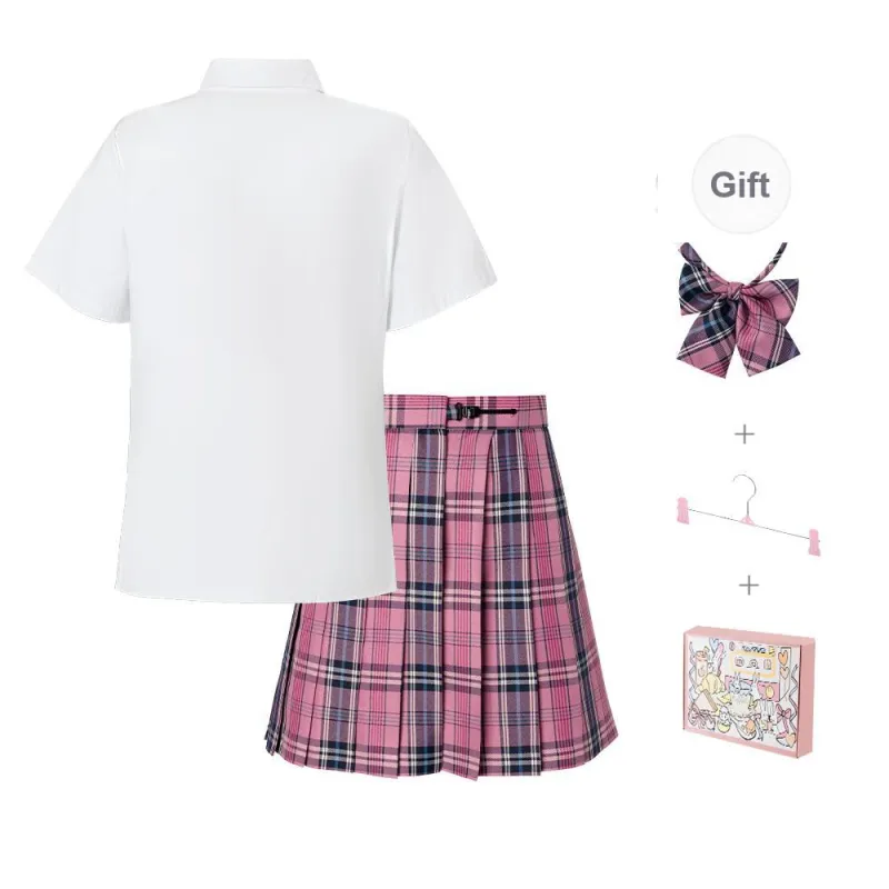 RIMUXINGHE School Supply Short Skirt Set Women's-9