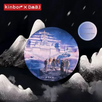 Kinbor x DAOMUBIJI Cloud Top Date Brother, Zhang Qiling Wu Xie Collection Tinplate Badges