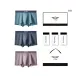 [Dark Gray+Leather Pink+Green]3-Piece Gift Box Set