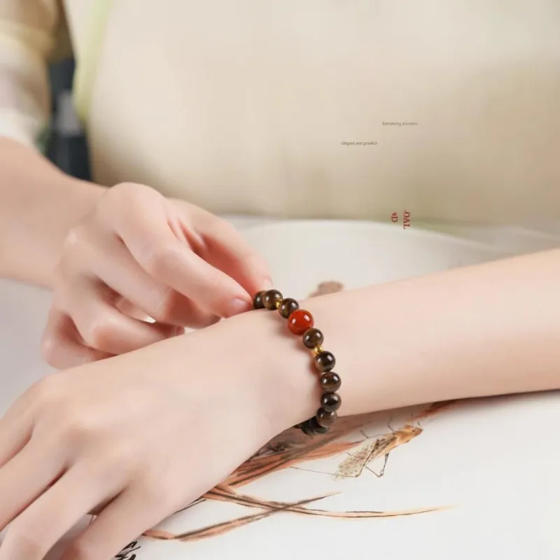 DALONG Old Mountain Sandalwood Bracelets Unisex-4
