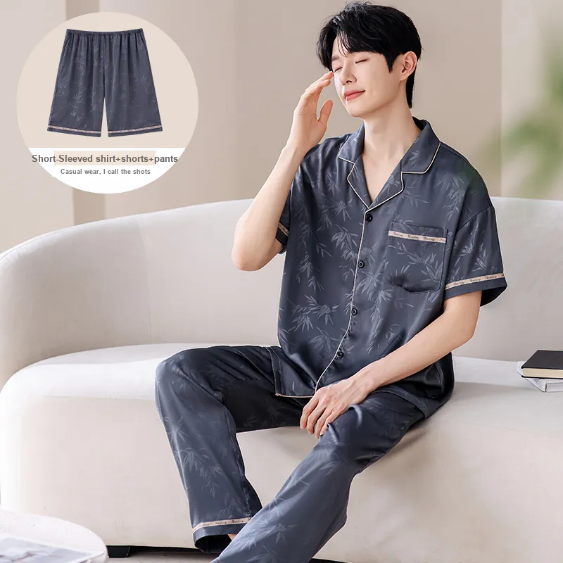 Pretty lady Men Pajama Sets-1