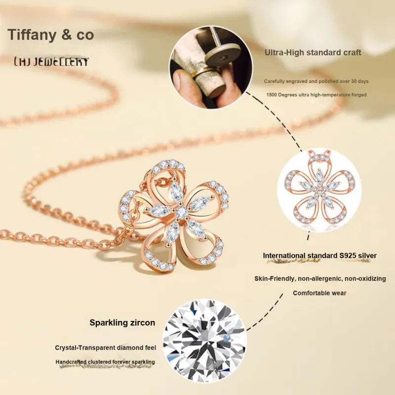 CHAOHONGJI S925 Silver Necklaces Women's-8