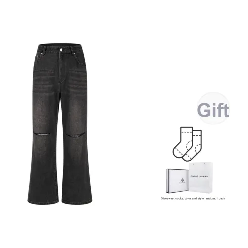 Charlie Luciano Черная коробка + носки цвет случайный стиль унисекс джинсы