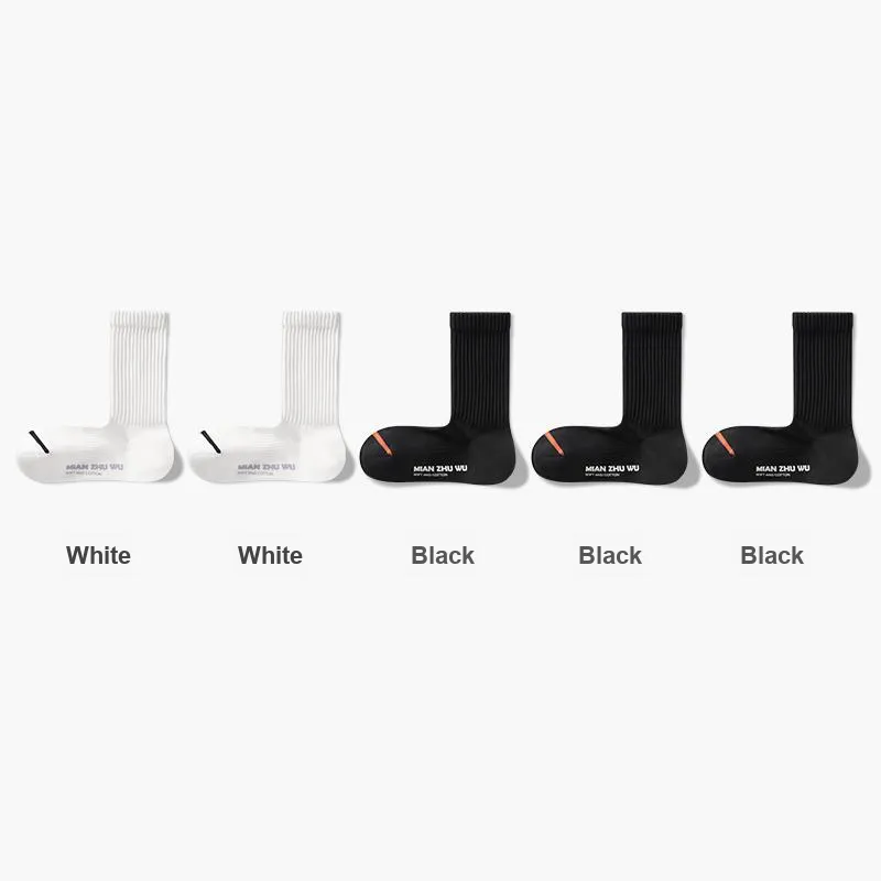 B&C.Room 2023 Fall Crew Socks Men's 5 Pack-8
