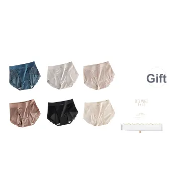 XIA.WA.ZHI.XIU Underpants Women's Shopping Bag 6 Pack