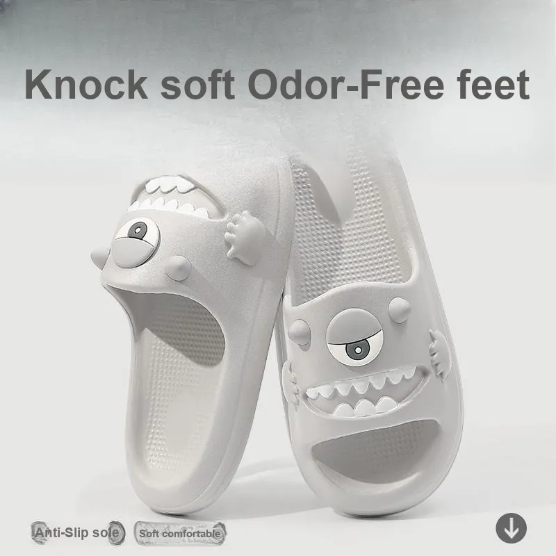 Foot Recreation Indoor Slippers With A Squashy And Bouncy Feel, Platform Design, Slip Resistant, Quiet For Bathroom Use-34