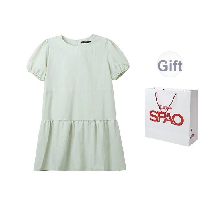 SPAO Short Sleeved Dress Women's Shopping Bag