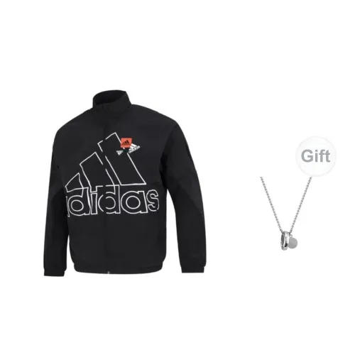 Adidas Jackets Unisex Black Includes Necklaces