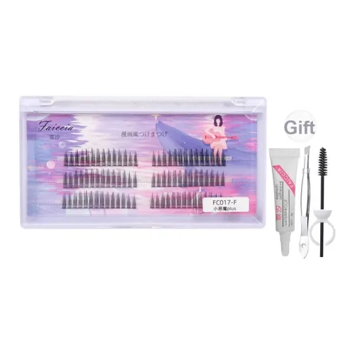 FAICCIA Демон Плюс 3 Rank Фальшивые ресницы Один кластер Glue Style