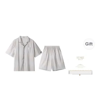 XIA.WA.ZHI.XIU Pajama Set Men's Gift Box Set Image Color