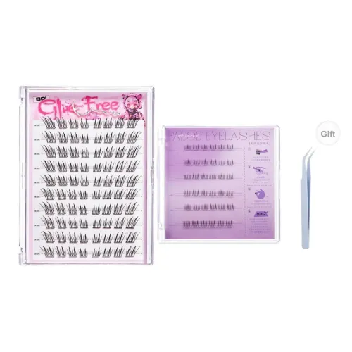 BQI Подсолнух Lower LASH+Лиса Стиль Клей Бесплатно Накладные ресницы Комбинация Увеличивающий Стиль Естественный Длинный Стиль