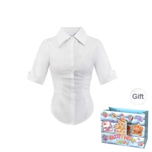 Gentle welcome Shirts Women's White Shopping Bag