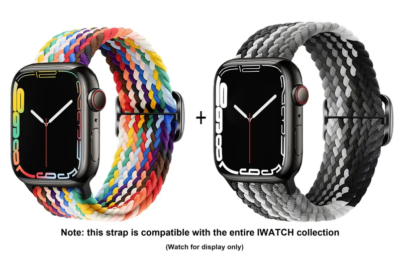 ZHISHENG Apple Compatibility Watch Band 38 49MM Watch Dial All Nylon Material-7