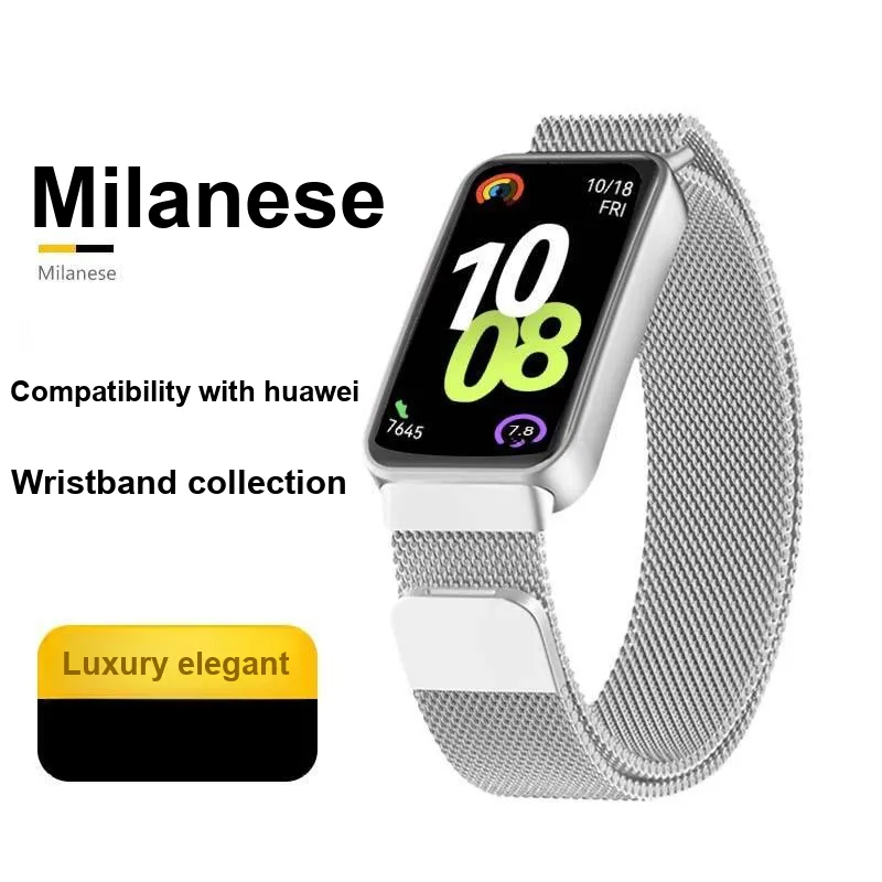 Mr. Strap Huawei Compatibility Watch Band Stainless Steel Material-11