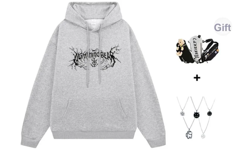 LIGHTNING BEAR Sweatshirt Unisex-8