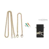 Yves Saint Laurent Perfume Box with Copper Chain 120cm+Gold-Tone Decorative Chain 30cm[Includes Modified Tool]