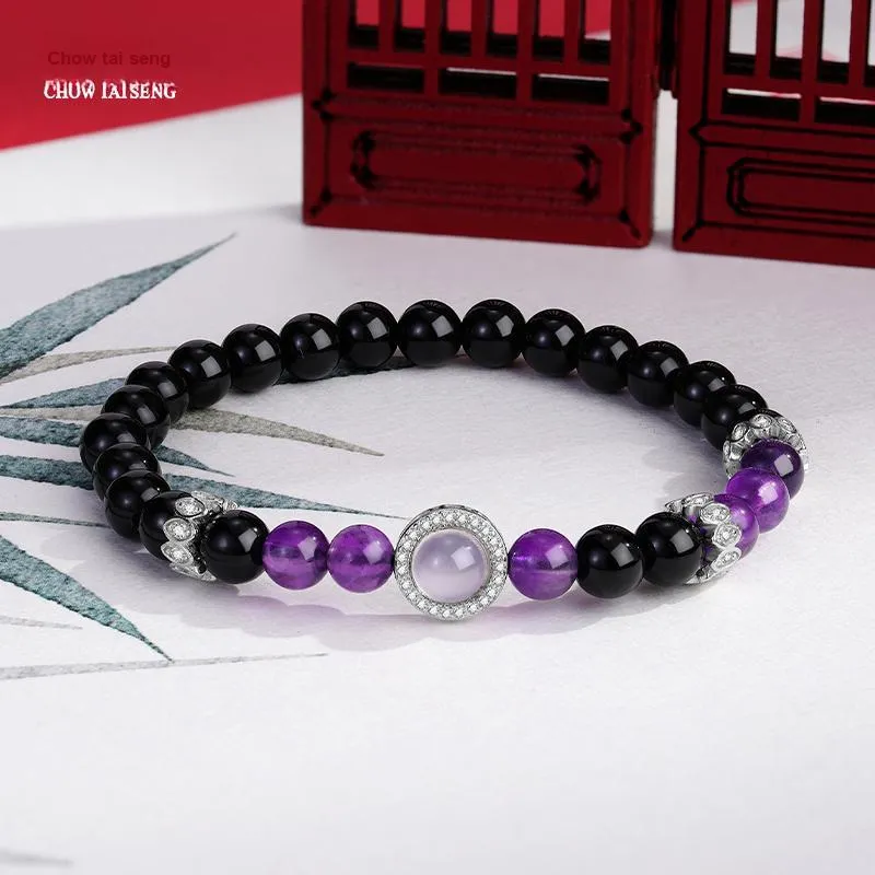 CHOW TAI SENG Agate Bracelets Unisex-2
