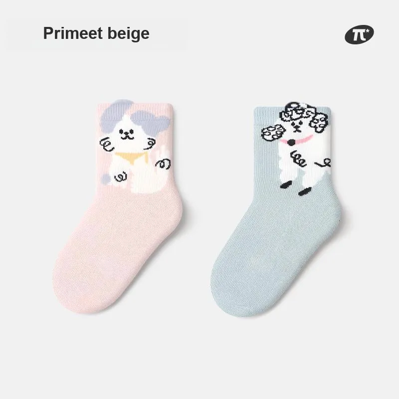 Primeet Mid Calf Socks Unisex 5 Pack-1
