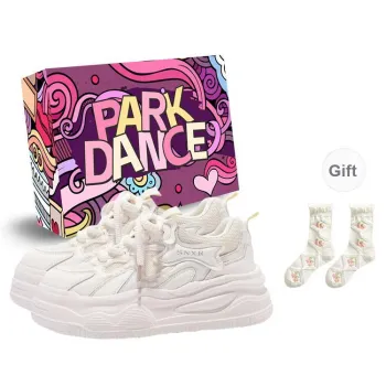 PARK DANCE Low Top Casual Shoes Women's Ecru