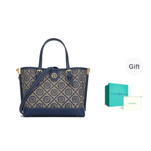 CHRISBELLA Synthetic Leather One Shoulder Crossbody Small Bag Trumpets Women's Blue