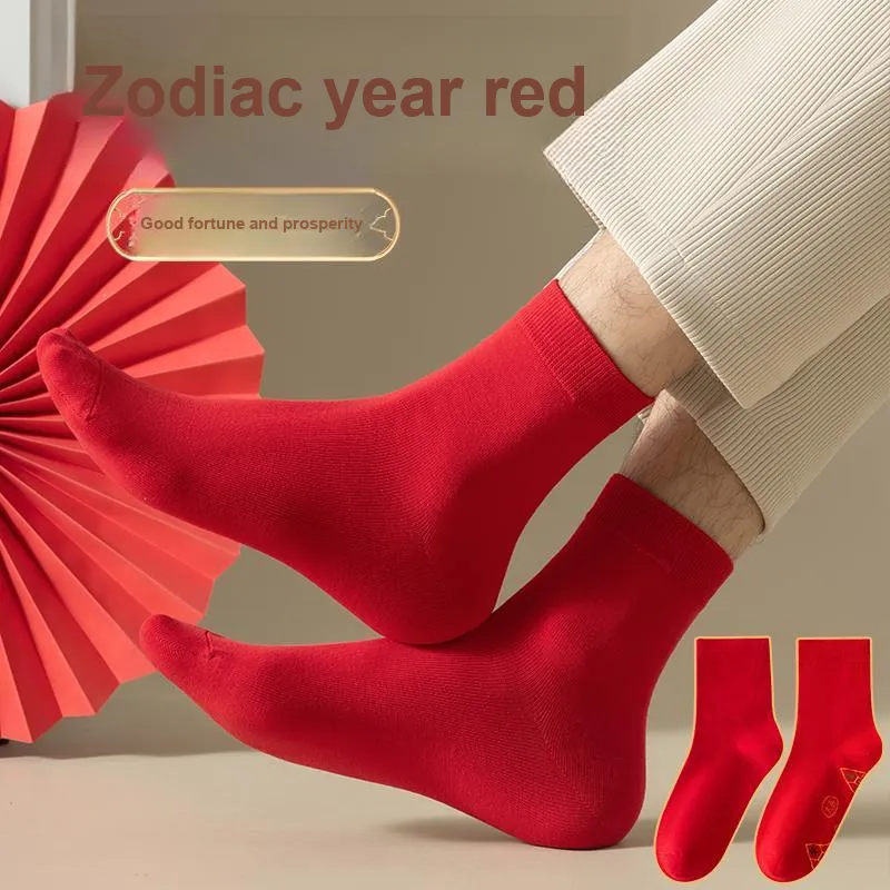 Top Melon Mid Calf Socks Men's Combo Set-8