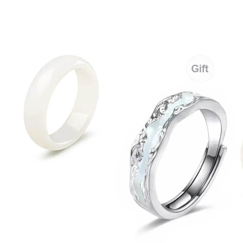 The Years Are Quiet Bodhi Root Rings Unisex-7