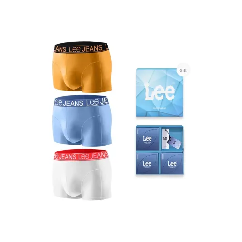Lee совместный бренд модель нижнее белье подарочная коробка мужское 3 упаковки