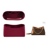 [Curved Style]carryallbb Burgundy Flannelette Liner