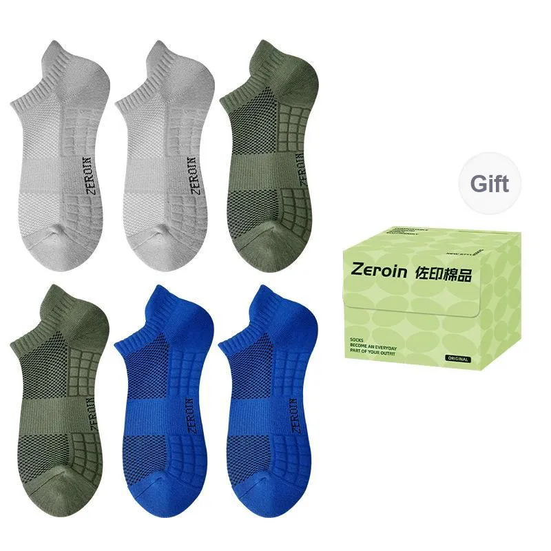 ZEROIN Ankle Socks Unisex Box 6 Pack-119