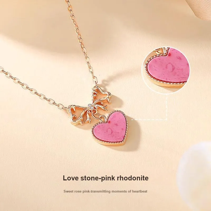Heart To Heart 999 Fine Silver Necklaces Women's-2